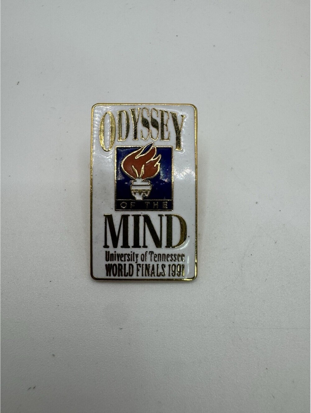 ODYSSEY OF THE MINDS 1991 World Finals University of TENNESSEE New OM pin global